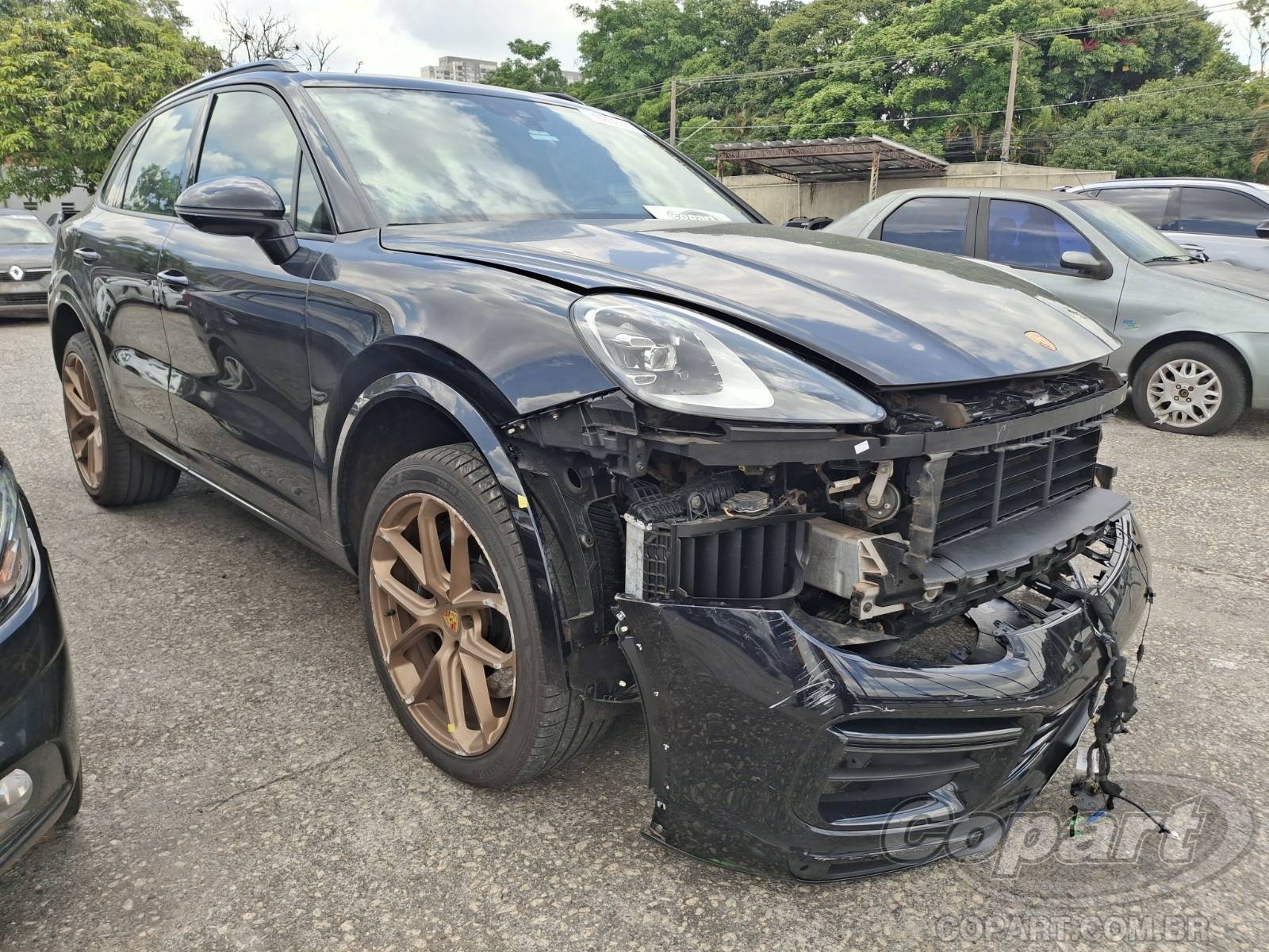 Veículo Porsche CAYENNE Porsche Cayenne Turbo 4.0 V8 BiTurbo 2019 2019 em leilão
