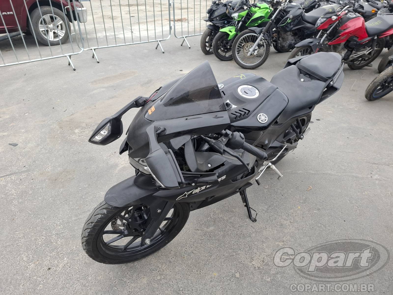 2024 YAMAHA YZF R15 — leilão em Itaquaquecetuba/SP (foto 2)