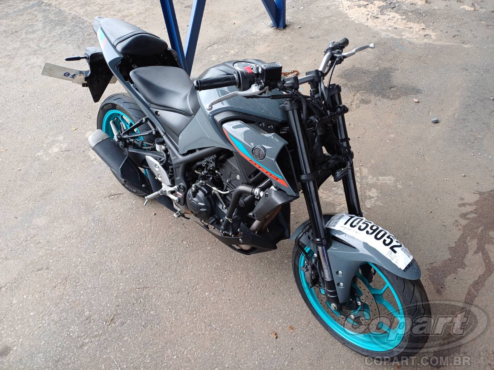 Veículo YAMAHA MT-03 2023 YAMAHA MT-03 321 ABS 2024 em leilão