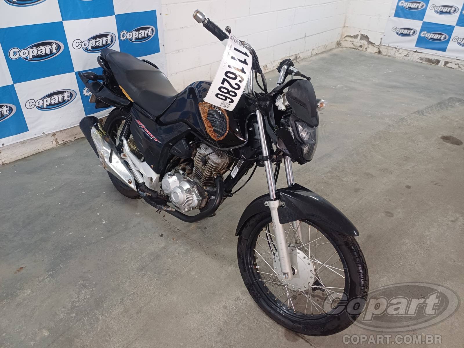 Honda CG 160 2024 em leilão
