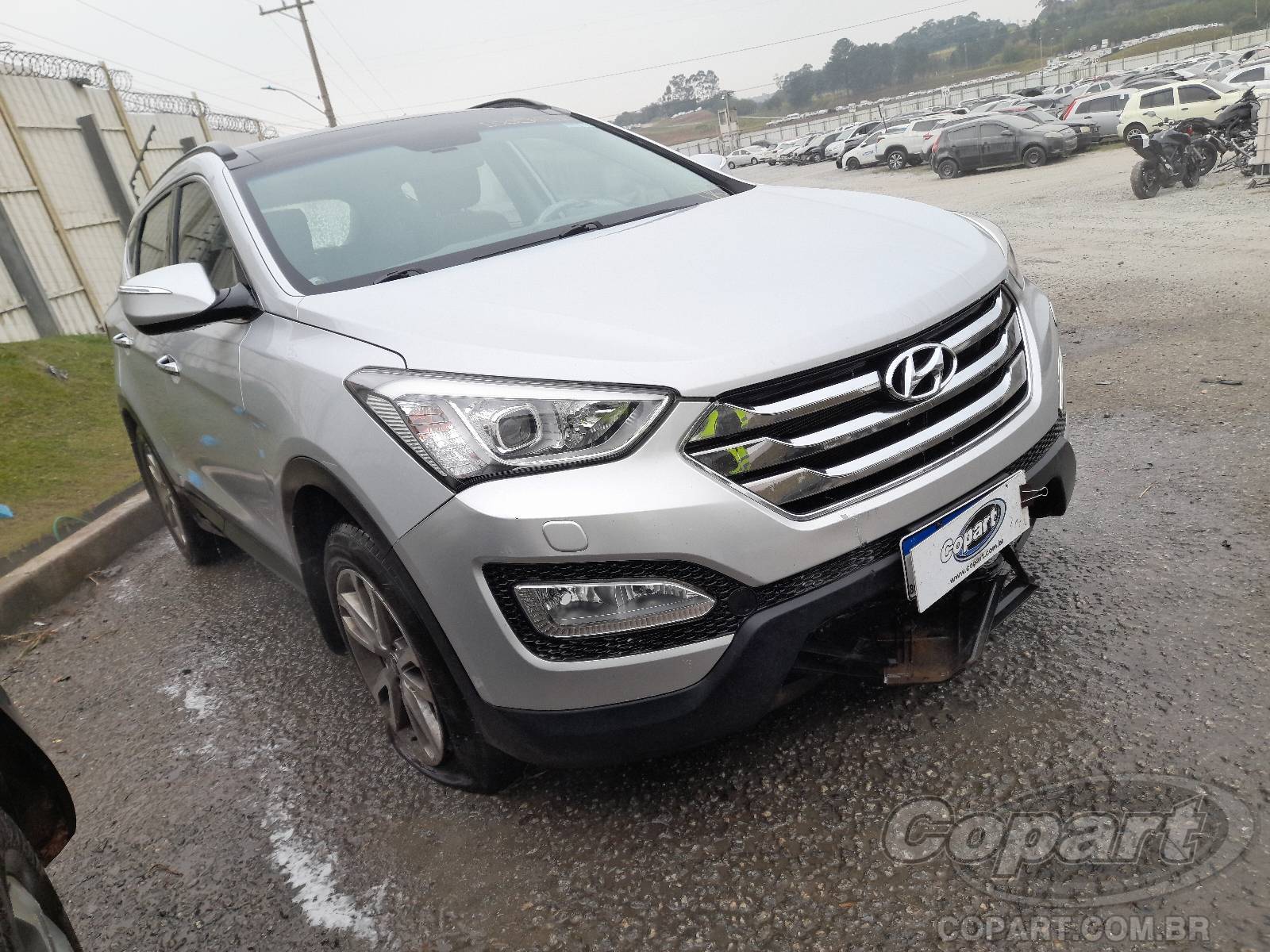 Veículo Hyundai Santa Fe HYUNDAI SANTA FE 3.3 V6 2015 2015 em leilão