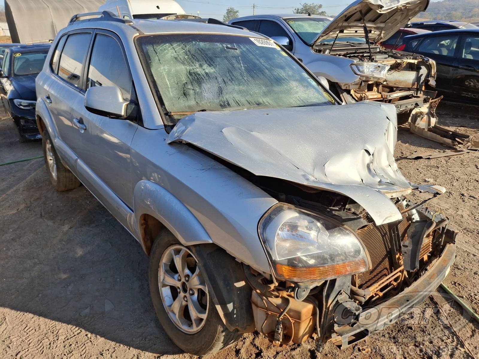 Veículo Hyundai Tucson HYUNDAI TUCSON GLS 2.0 16V 2013 FLEXIVEL ALCOOL/GASOLINA 2014 em leilão