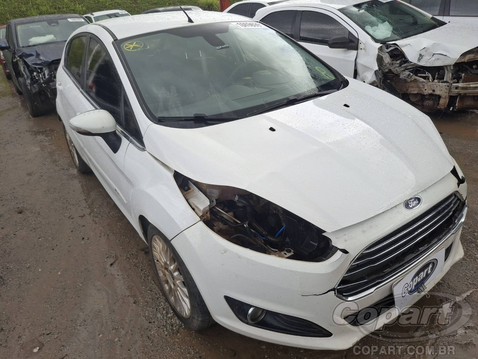 Veículo Ford Fiesta Ford Fiesta Titanium PowerShift 1.6 16V Sigma 2016 2016 em leilão