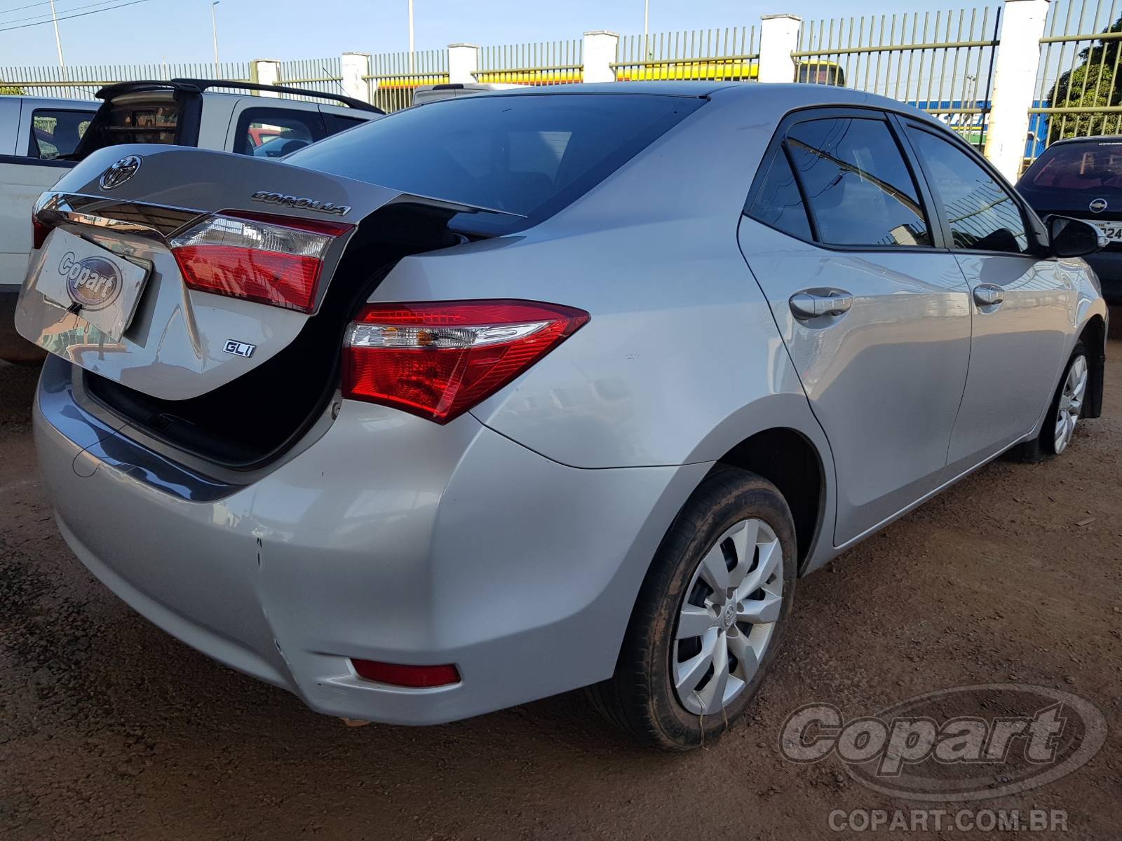 2017 TOYOTA COROLLA — leilão em Goiânia/GO (foto 4)