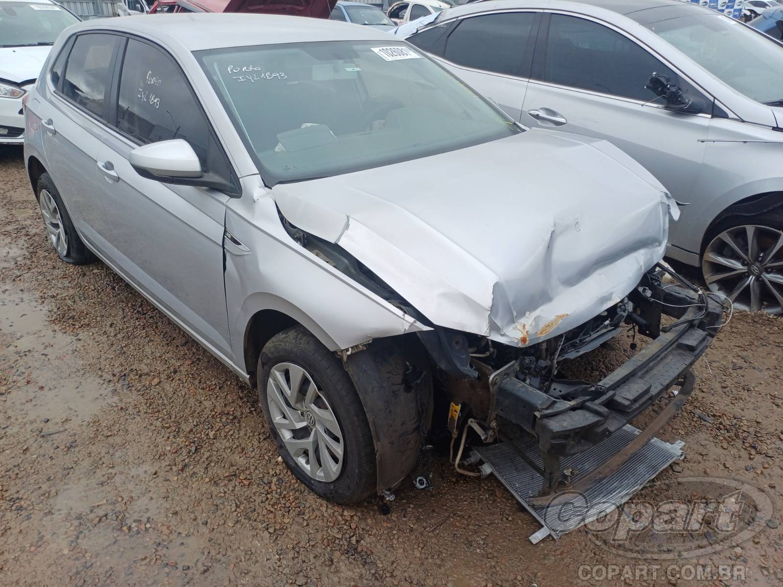Veículo VW - VolksWagen Polo 2017 VOLKSWAGEN POLO 1.6 16V MSI 2018 em leilão