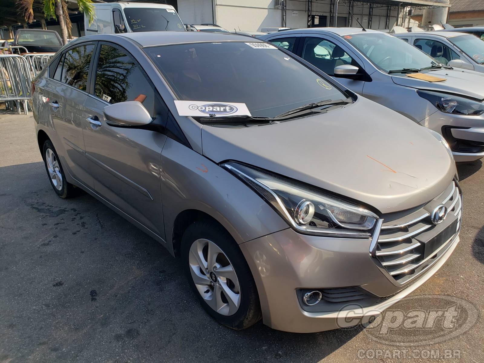 Veículo Hyundai HB20S Hyundai HB20S Premium 1.6 16V CVVT 2017 Pequena Monta 2017 em leilão