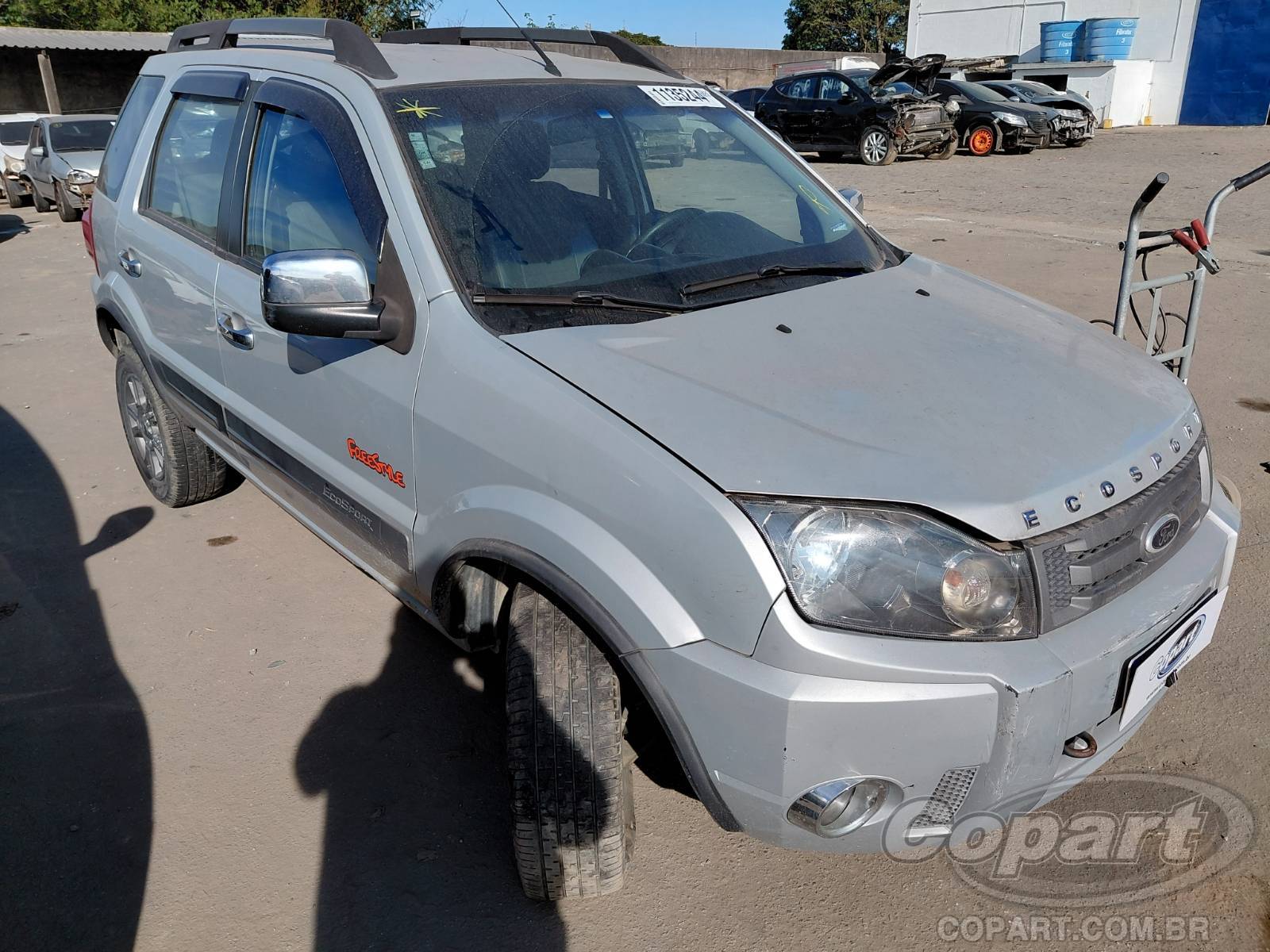 Veículo Ford Ecosport Ford EcoSport FreeStyle 1.6 2012 Colisão Média Monta 2012 em leilão