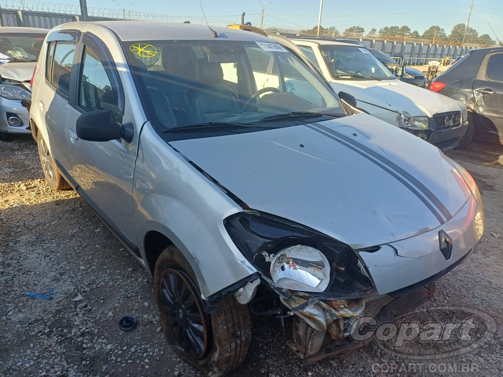 Veículo Renault Sandero Renault Sandero 1.6 16V Hi-Flex 2012 em leilão