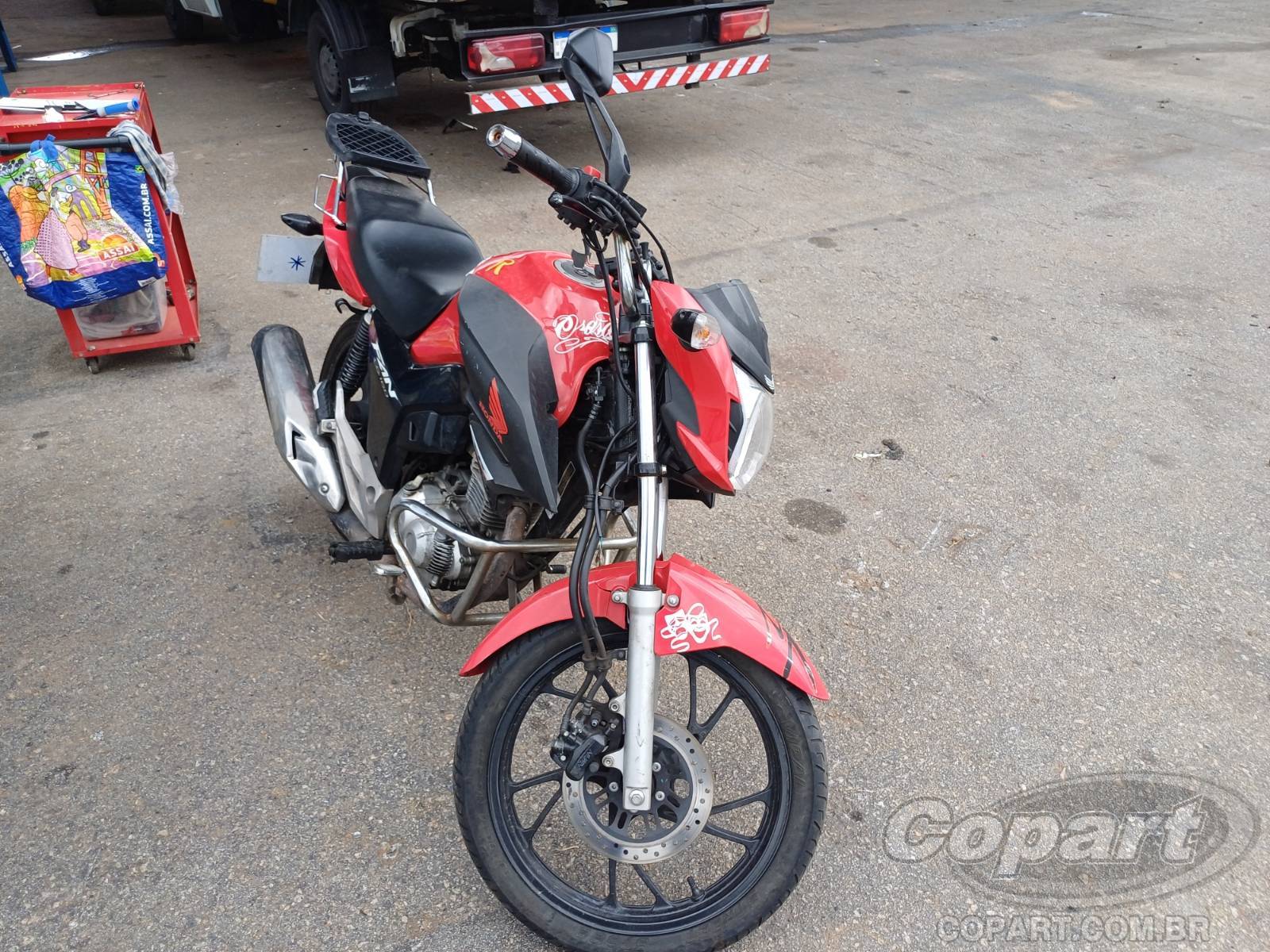 Veículo HONDA CG HONDA CG 160 Fan FlexOne 2024 2024 em leilão