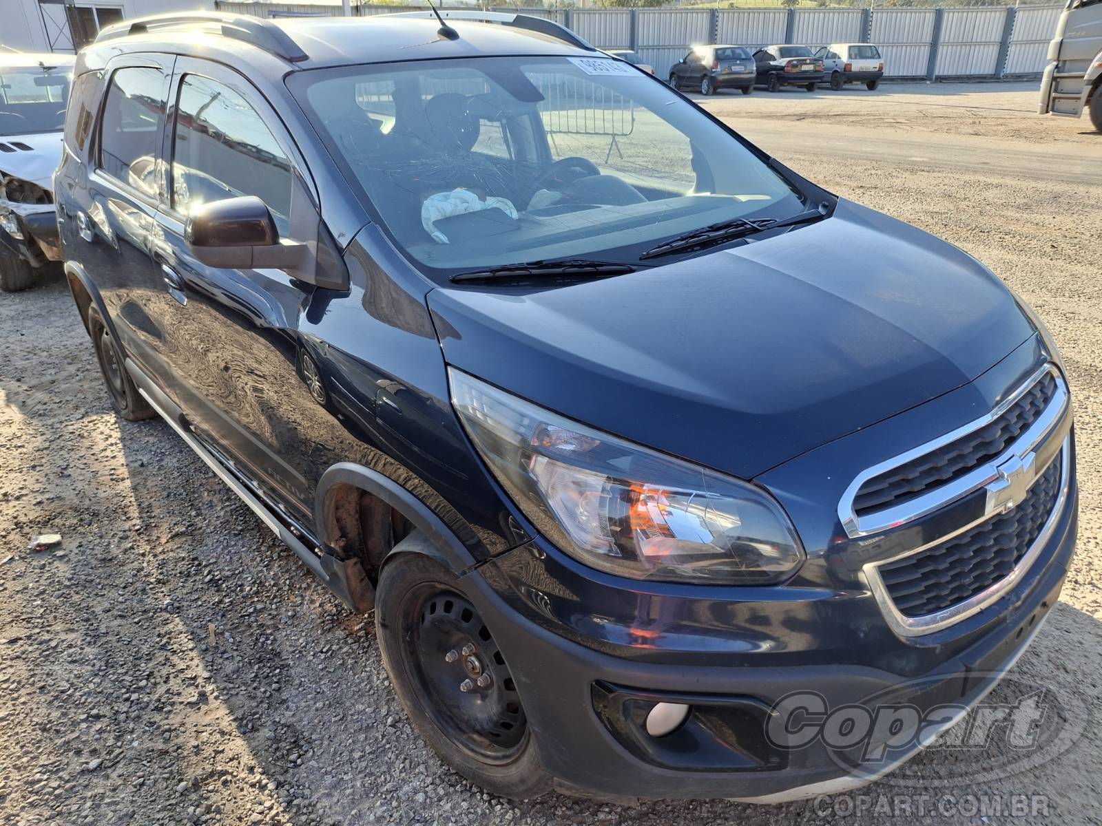 Chevrolet Spin Activ AT6 1.8 Eco 2017 Colisão Média Monta