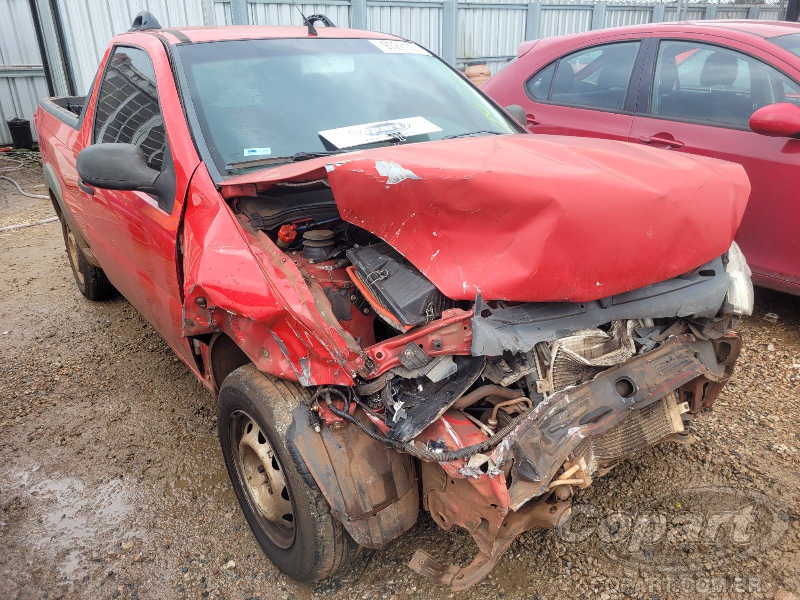 Fiat Strada Working 1.4 2014 Colisão Média Monta