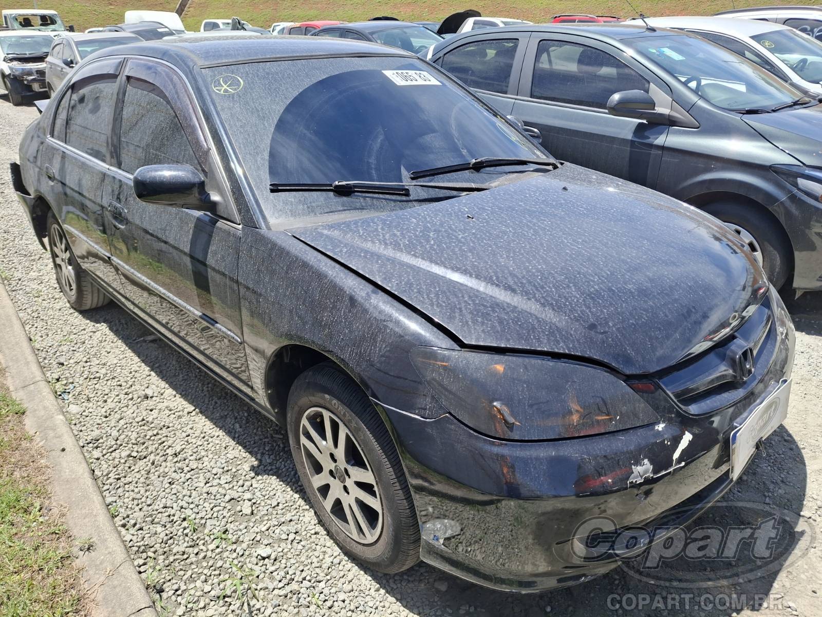 Veículo Honda Civic HONDA CIVIC LXL 1.7 16V 2005 2006 em leilão