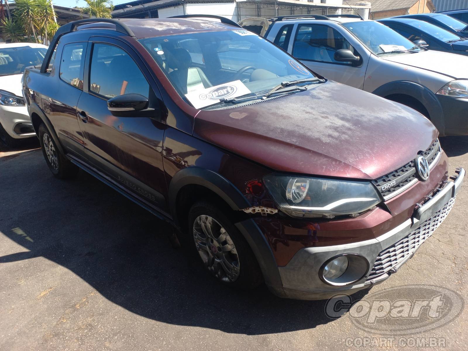Veículo VW - VolksWagen Saveiro VOLKSWAGEN SAVEIRO CD CROSS 1.6 16V MSI 2015 2016 em leilão