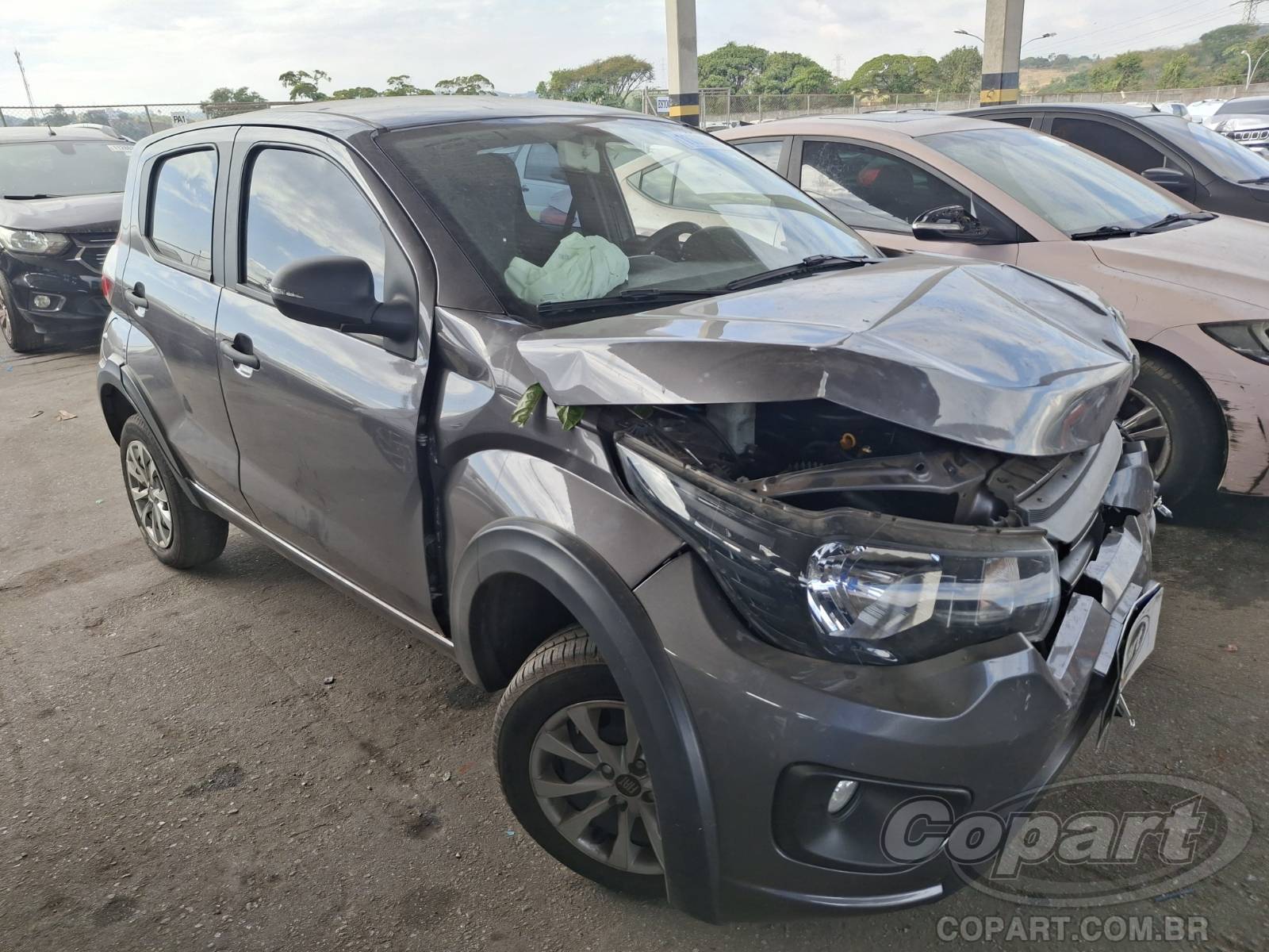 Veículo Fiat Mobi 2024 Fiat Mobi Like 1.0 Fire Flexível 2025 em leilão