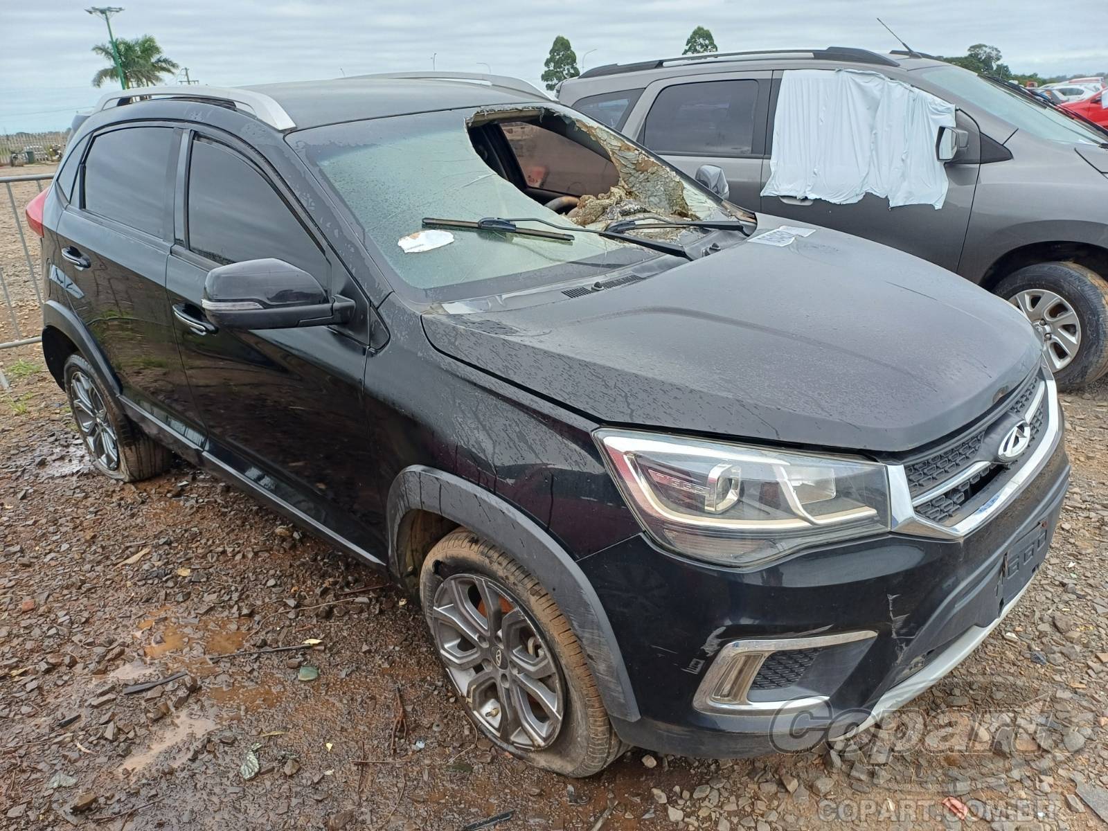 Veículo Caoa Chery Tiggo CAOA CHERY Tiggo 2 Look 1.5 16V I-Flex 2021 Médio Dano Frontal 2021 em leilão