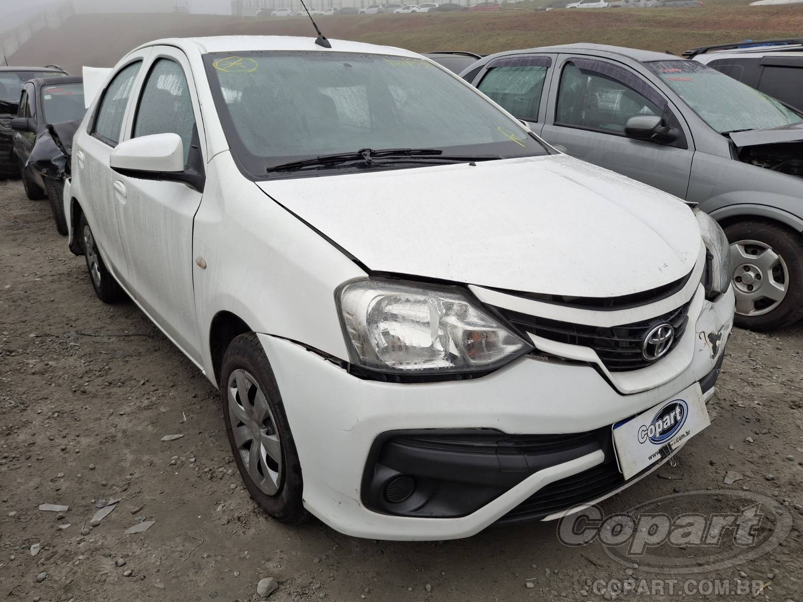 Veículo Toyota Etios TOYOTA ETIOS SEDA X 1.5 16V DUAL VVT-I 2017 2018 em leilão