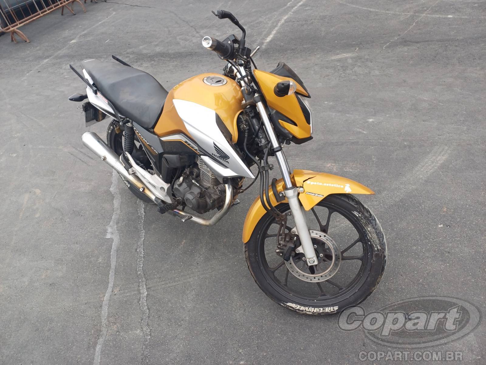 2022 HONDA CG 160 — leilão em Itaquaquecetuba/SP