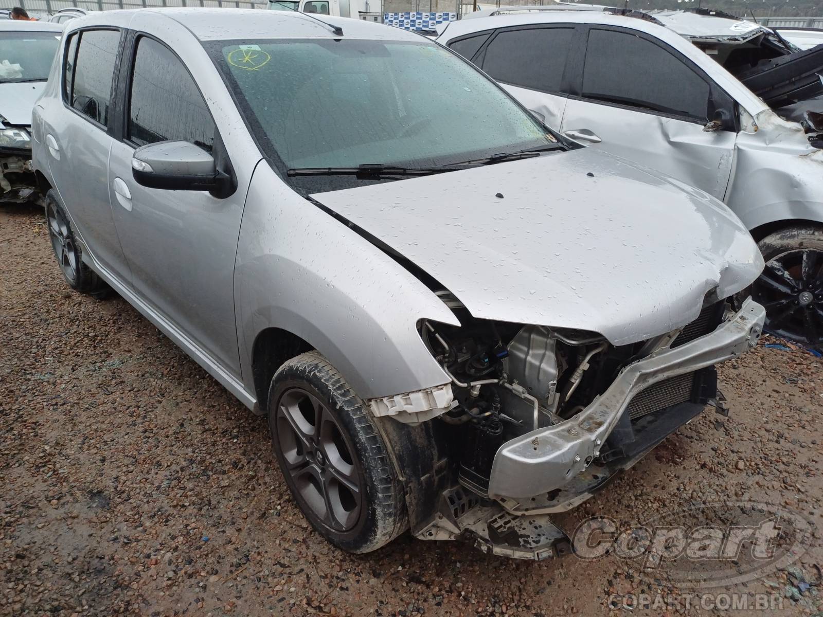 Veículo Renault Sandero RENAULT SANDERO GT LINE 1.6 16V SCe 2017 2017 em leilão
