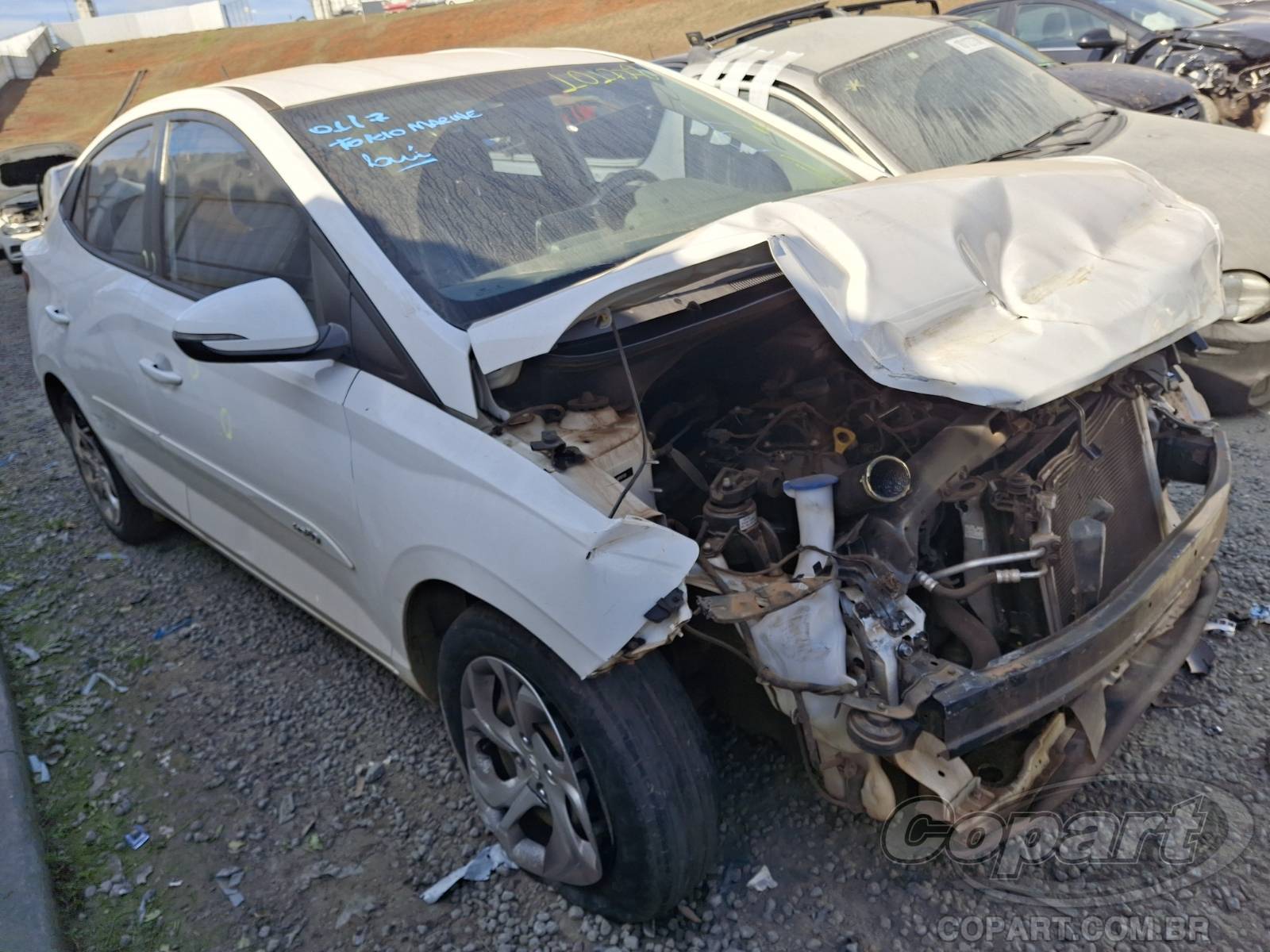 Veículo Hyundai HB20S HYUNDAI HB20S Vision 1.0 12V CVVT 2020 2021 em leilão