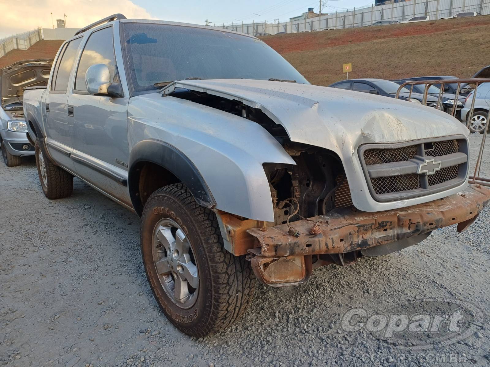 Veículo CHEVROLET S10 2007 CHEVROLET S10 CABINE DUPLA 2007 em leilão