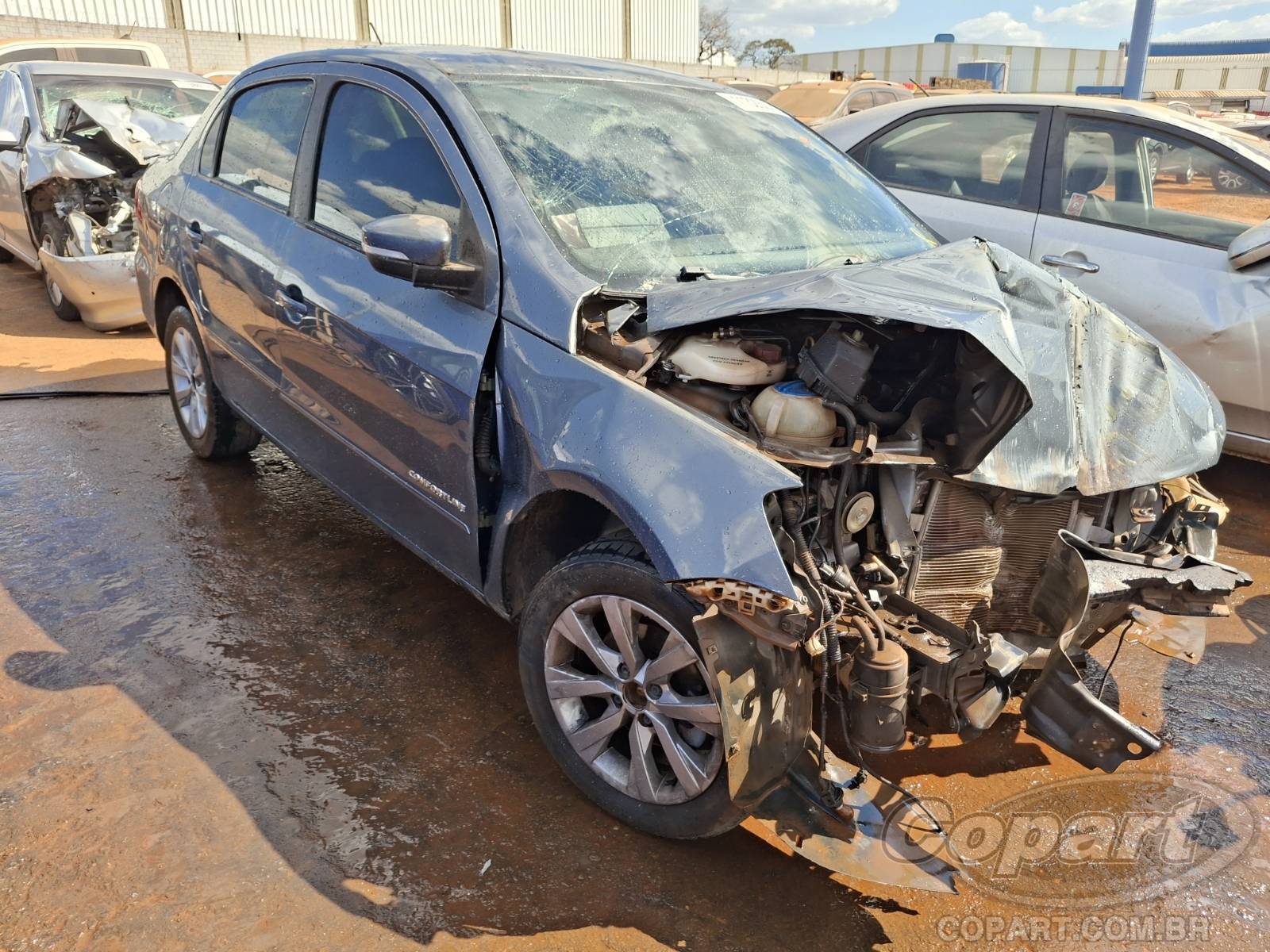 Volkswagen Voyage 2018 em leilão