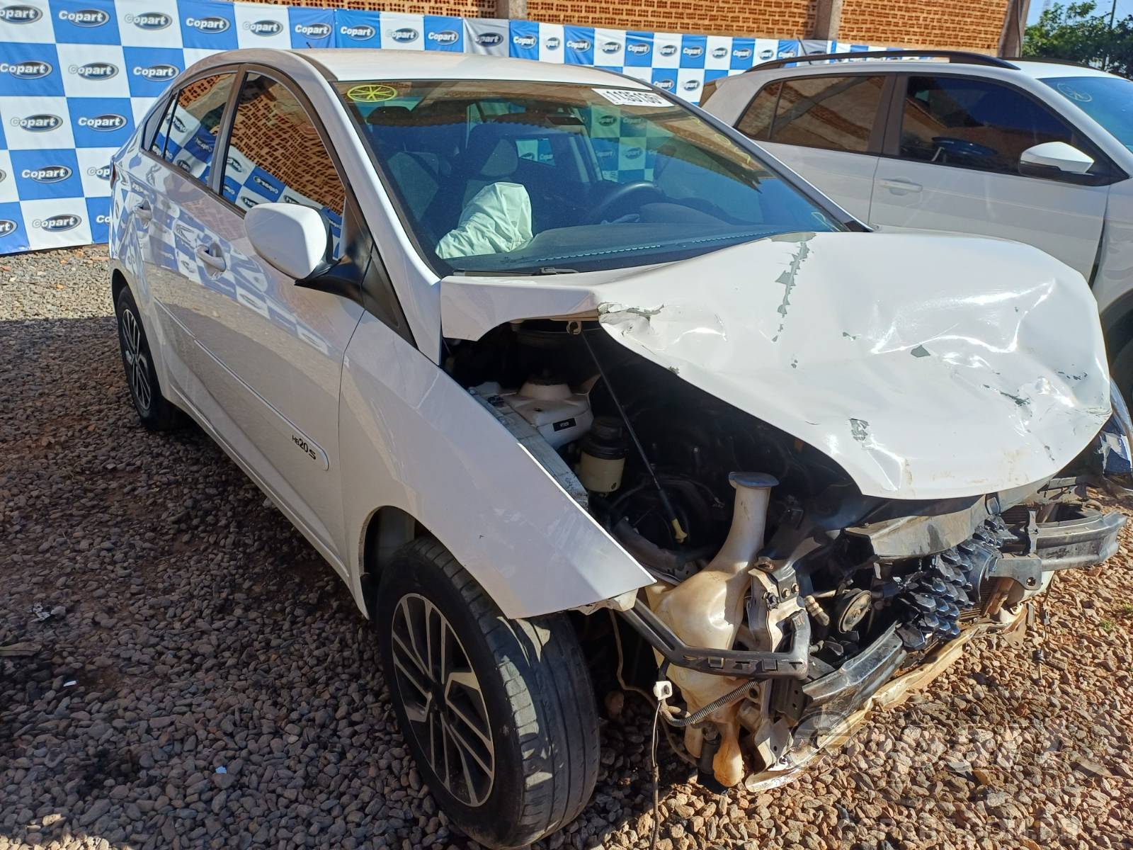 Veículo Hyundai HB20S HYUNDAI HB20S Comfort Plus 1.6 16V CVVT 2017 em leilão