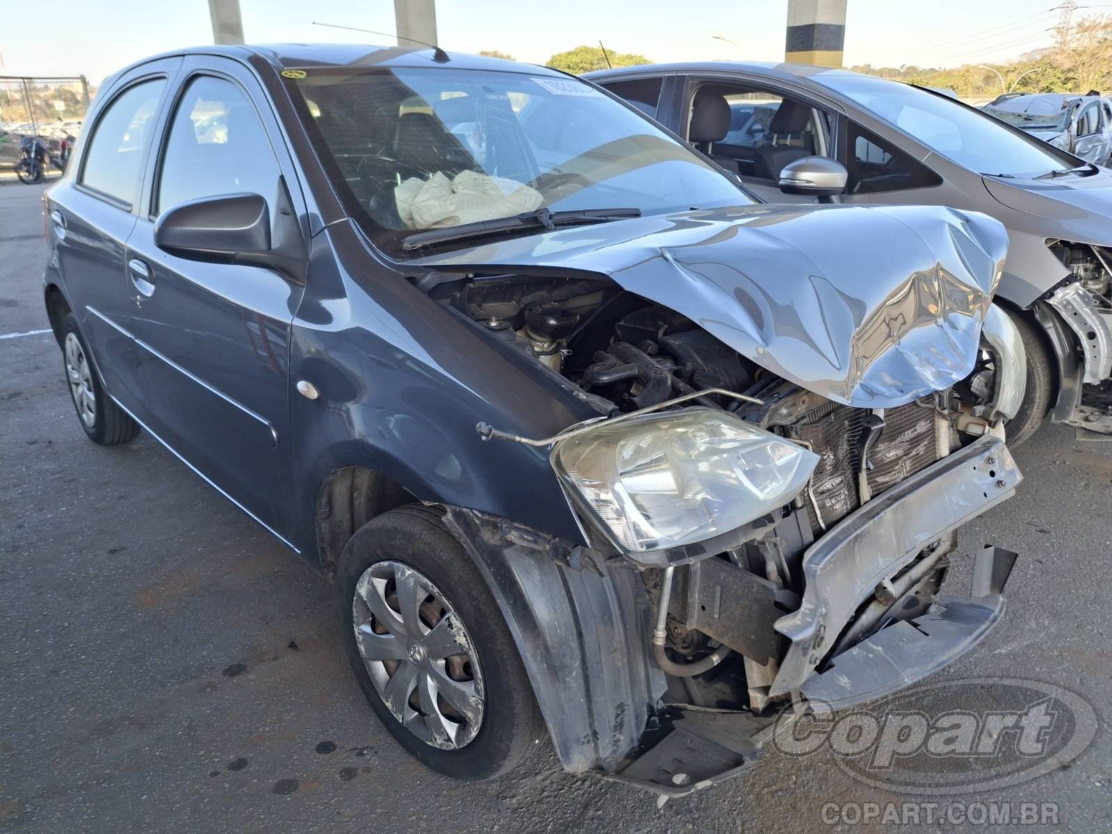 Veículo Toyota Etios TOYOTA ETIOS XS 1.5 16V 2015 2016 em leilão