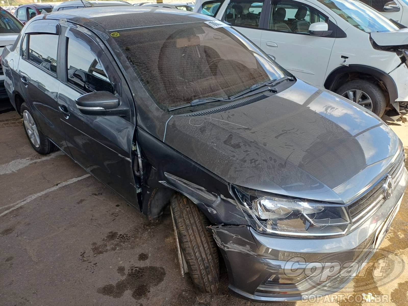 Veículo VW - VolksWagen Volkswagen VOLKSWAGEN VOYAGE 1.6 16V MSI 2019 em leilão