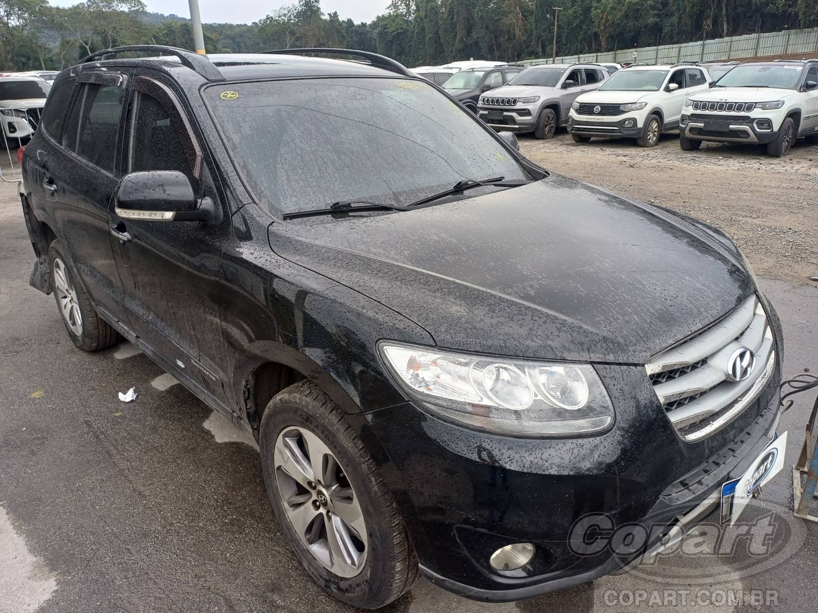 Veículo Hyundai Santa Fe 2012 HYUNDAI SANTA FE SUV Grandes Gasolina 2012 em leilão