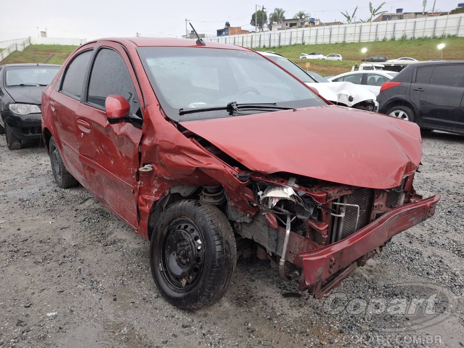 Veículo Toyota Etios Toyota Etios Seda XS AT 1.5 16V Dual VVT-i 2017 Médio Dano Frontal 2017 em leilão