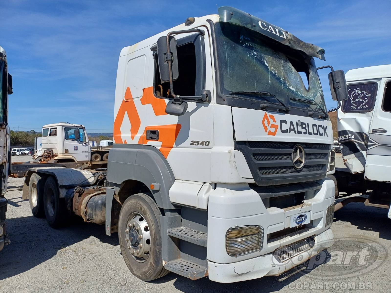 Veículo MERCEDES-BENZ Axor 2010 MERCEDES BENZ AXOR 2540 S 2010 em leilão