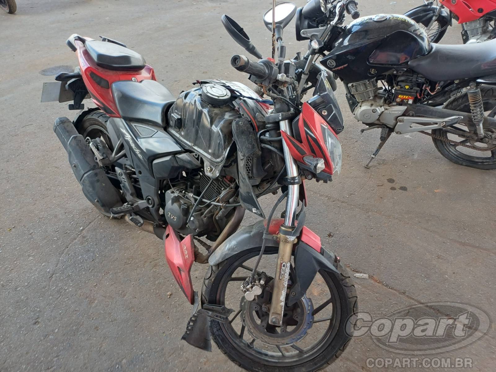Veículo DAFRA Apache Dafra Apache RTR 200 4V TVS Racing 2021 Médio Dano 2021 em leilão
