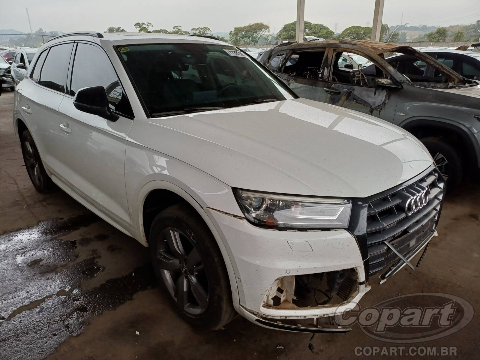 Veículo Audi Q5 Audi Q5 2.0 16V TFSI Turbo 2018 2018 em leilão