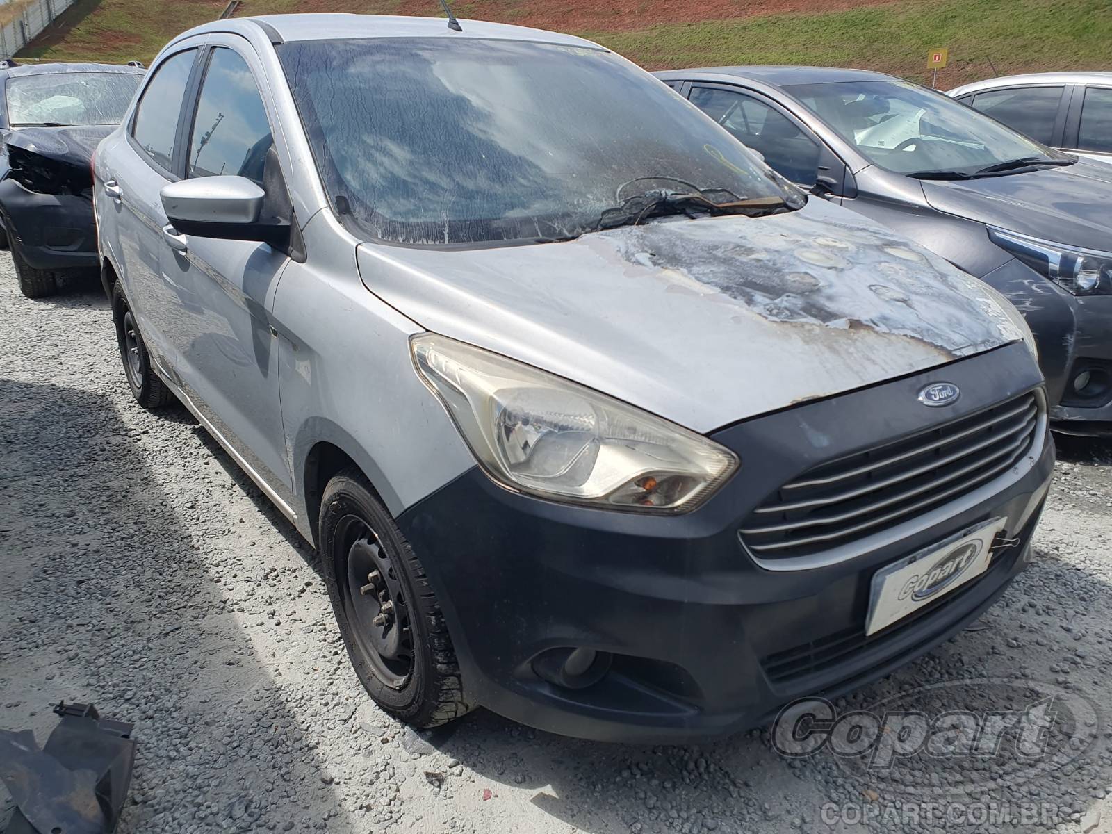 Veículo Ford Ka Ford Ka Sedan SE 1.5 16V Sigma 2018 Queimado Médio 2018 em leilão