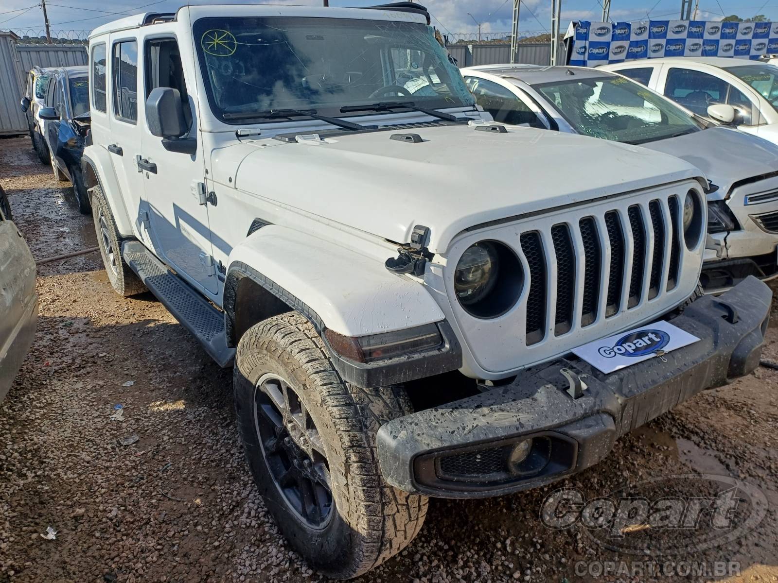 Veículo Fiat Wrangler JEEP WRANGLER UNLIMITED 80 ANOS 2.0L VVT TURBO 2021 2021 em leilão