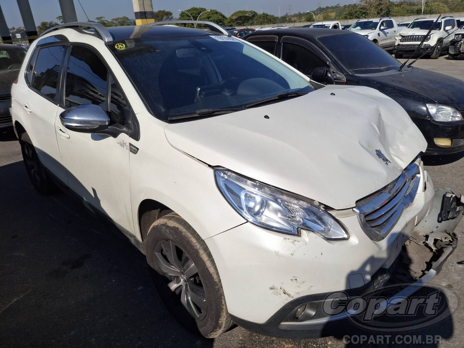 Veículo Peugeot 2008 PEUGEOT 2008 Griffe 1.6 16V VVT 2017 2018 em leilão