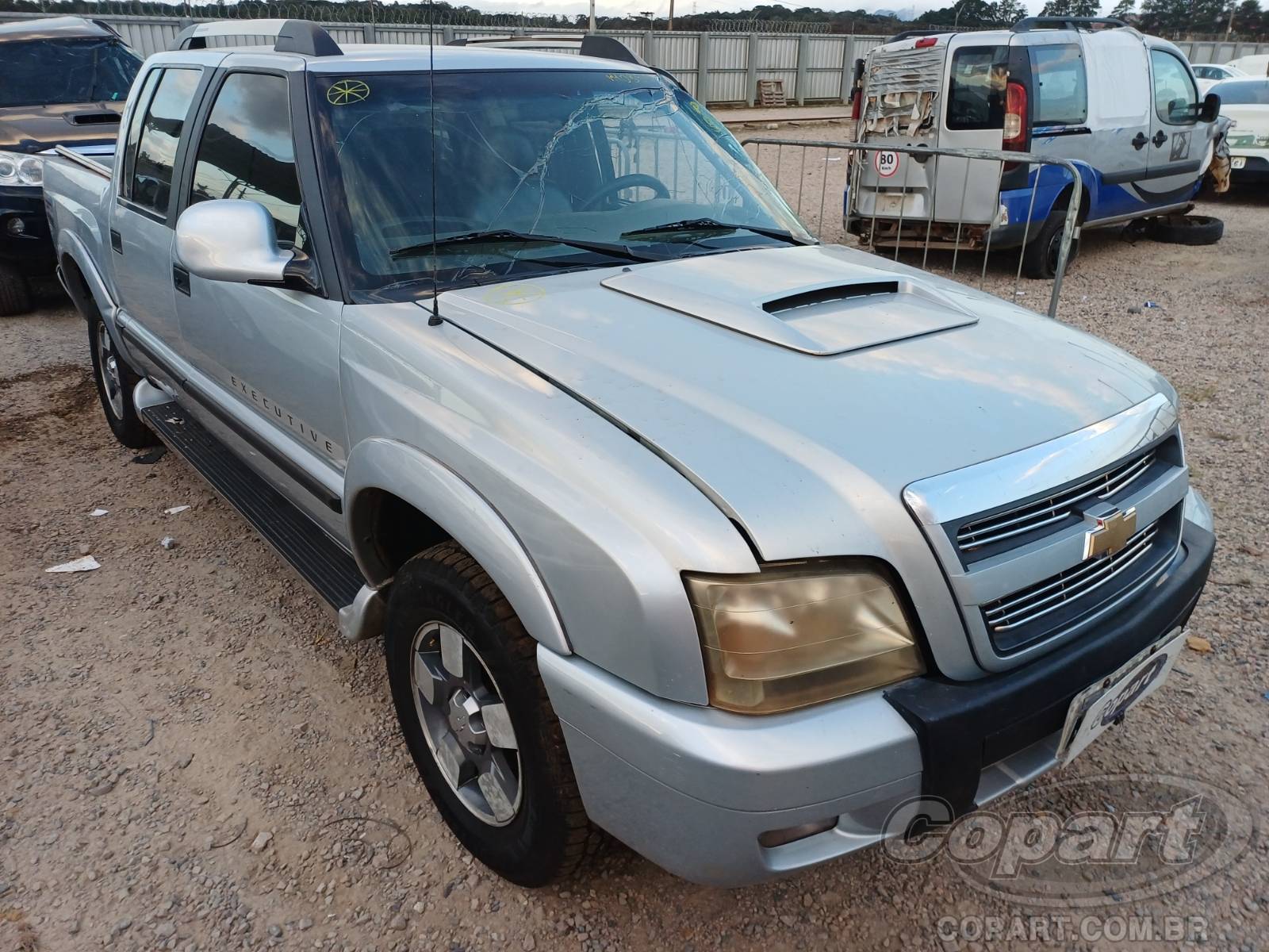 Veículo CHEVROLET S10 2010 CHEVROLET S10 CABINE DUPLA 2010 em leilão
