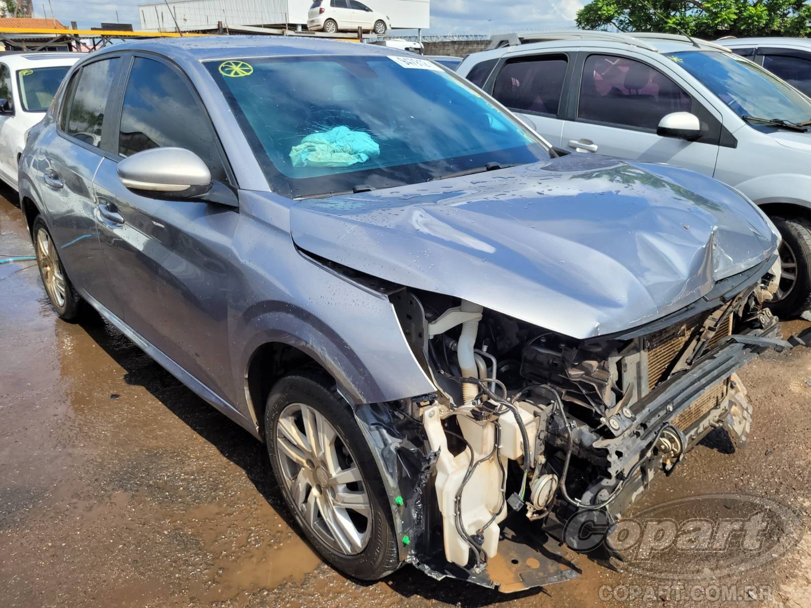 Veículo Peugeot 208 Peugeot 208 Active 1.6 16V VVT 2023 Pequena Monta 2023 em leilão
