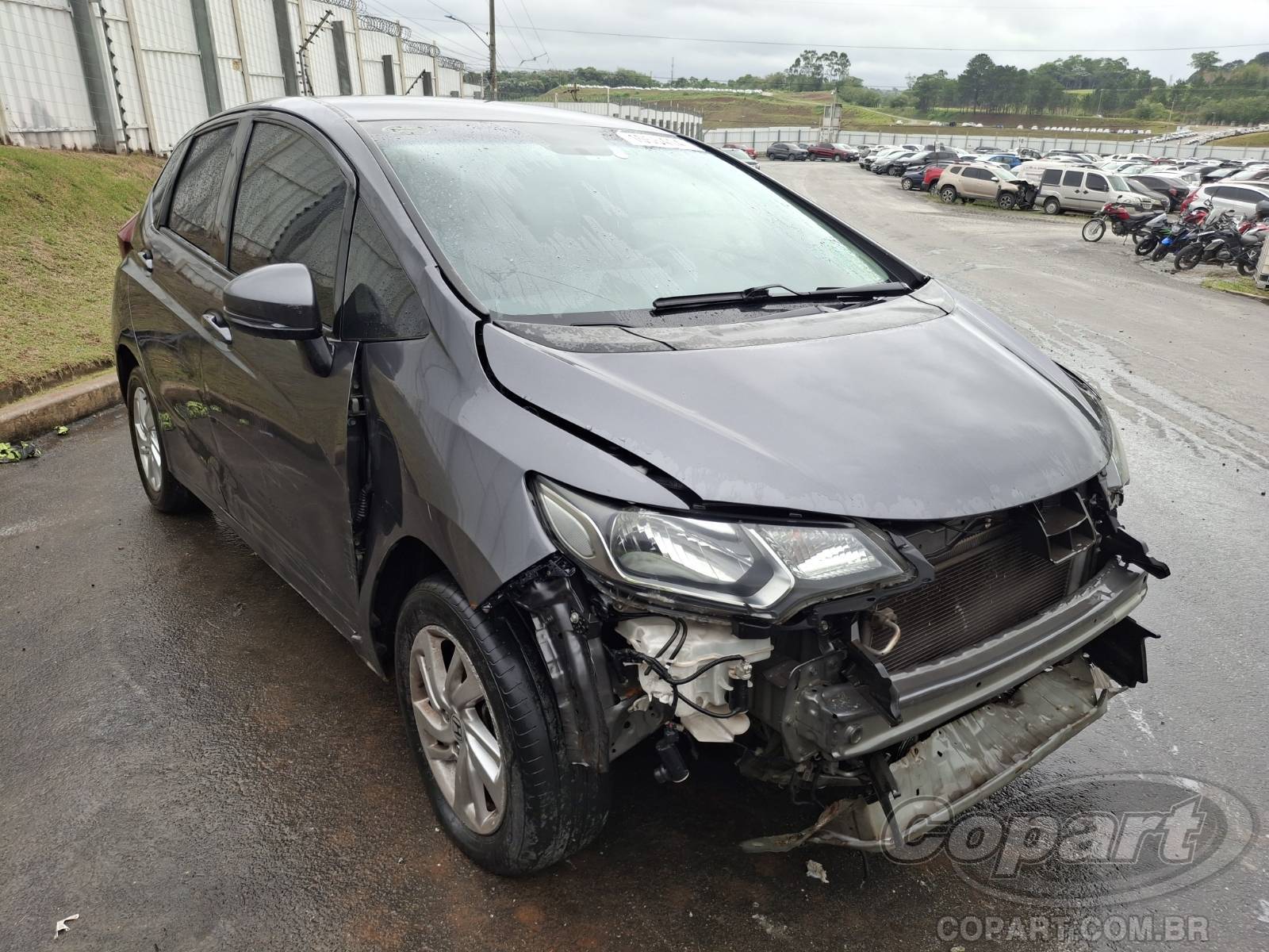 Veículo Honda Fit 2017 HONDA FIT DX 1.5 16V i-VTEC FLEXIVEL ALCOOL/GASOLINA 2017 em leilão