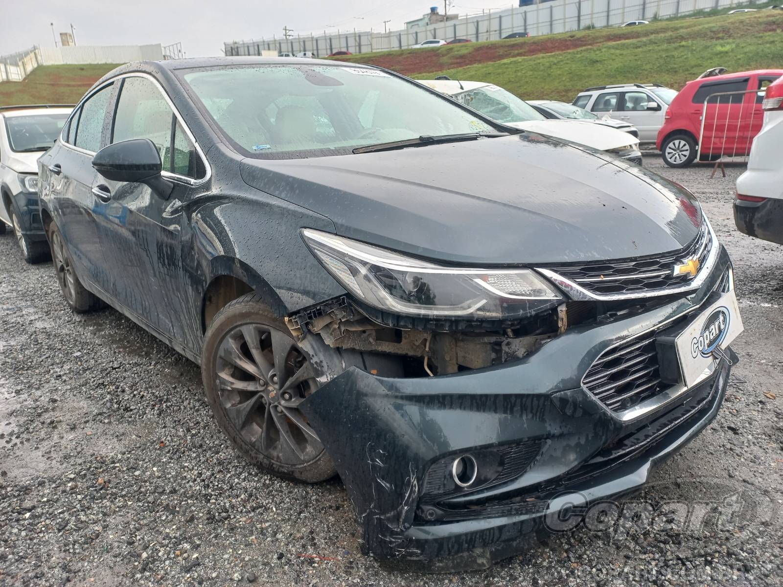 Veículo GM - Chevrolet Cruze Chevrolet Cruze LTZ AT 1.4 16V Ecotec Turbo 2018 Médio Dano 2018 em leilão