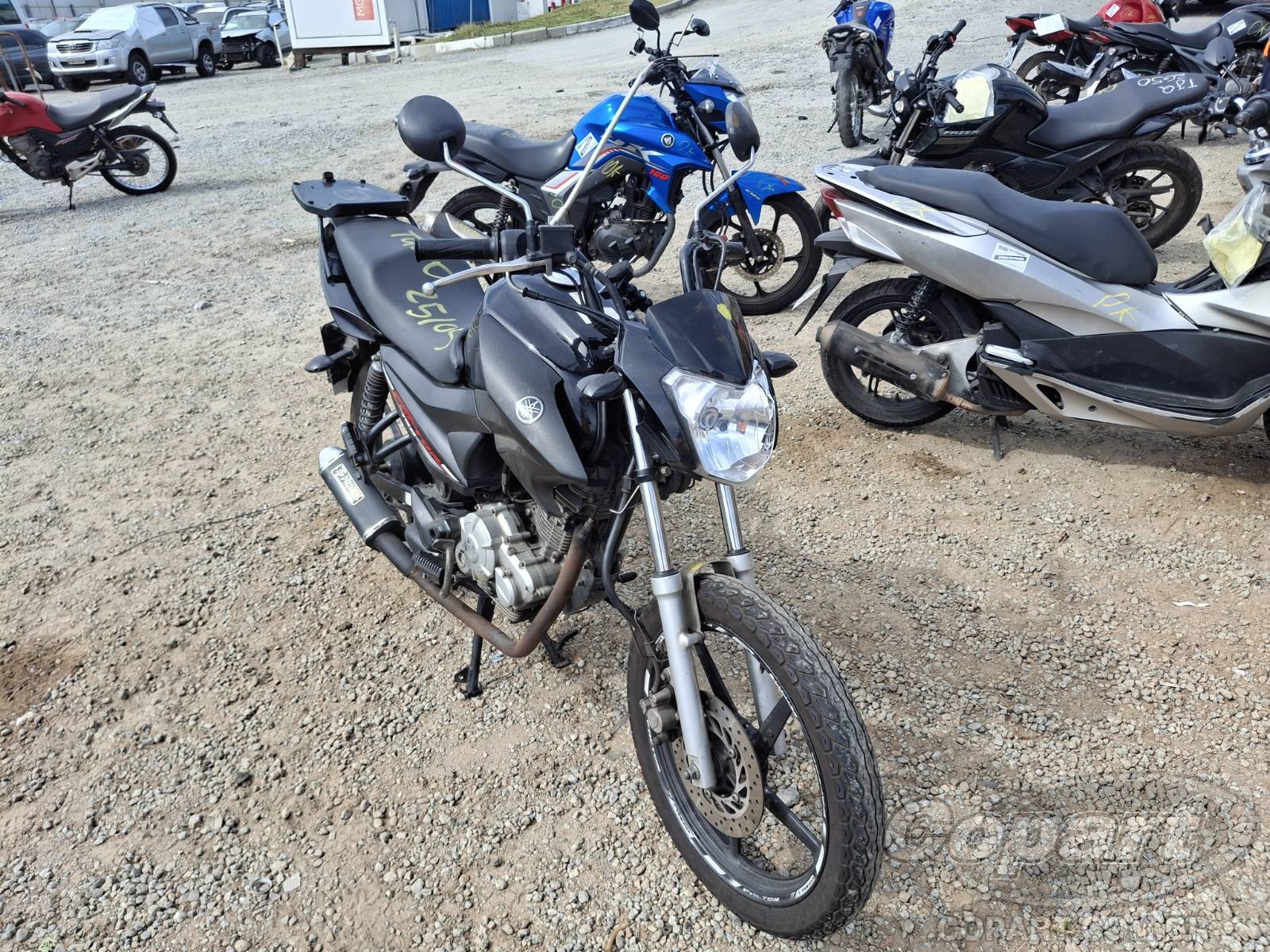 YAMAHA YBR 150 FACTOR 2018 Colisão