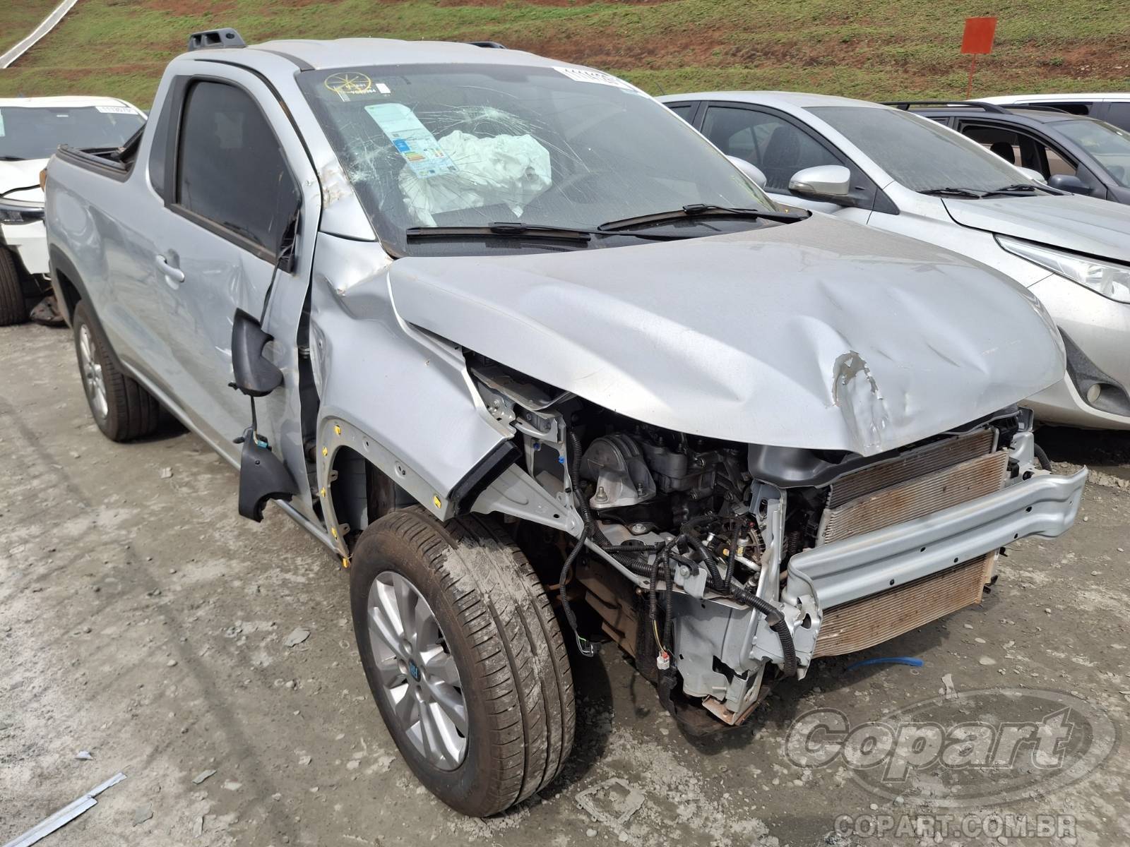 Veículo Fiat Strada Fiat Strada Freedom 1.3 FireflyL8 2025 Recuperável 2025 em leilão