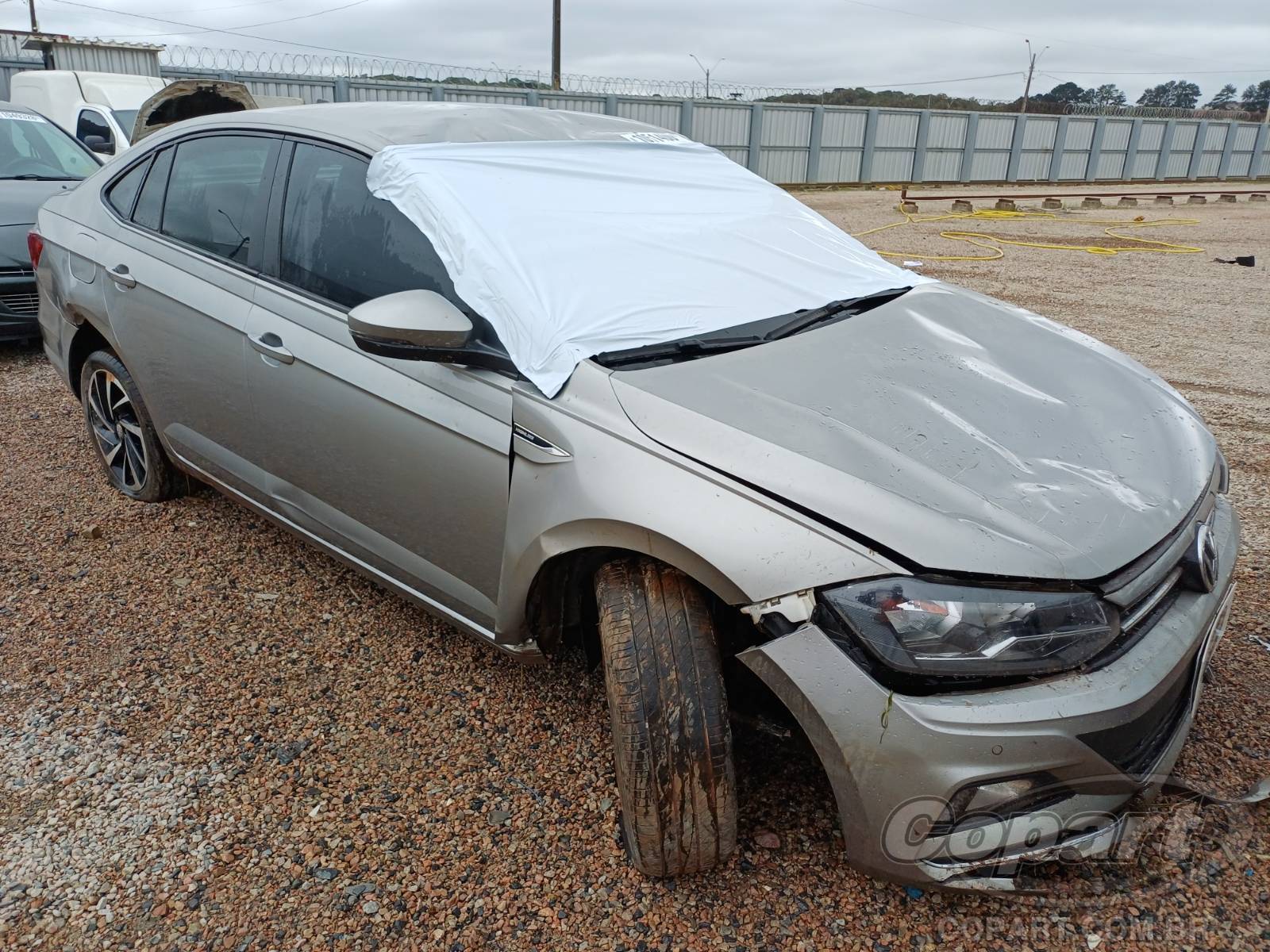 Veículo VW - VolksWagen Virtus 2022 VOLKSWAGEN VIRTUS 1.0 12V TSI TURBO 2022 em leilão