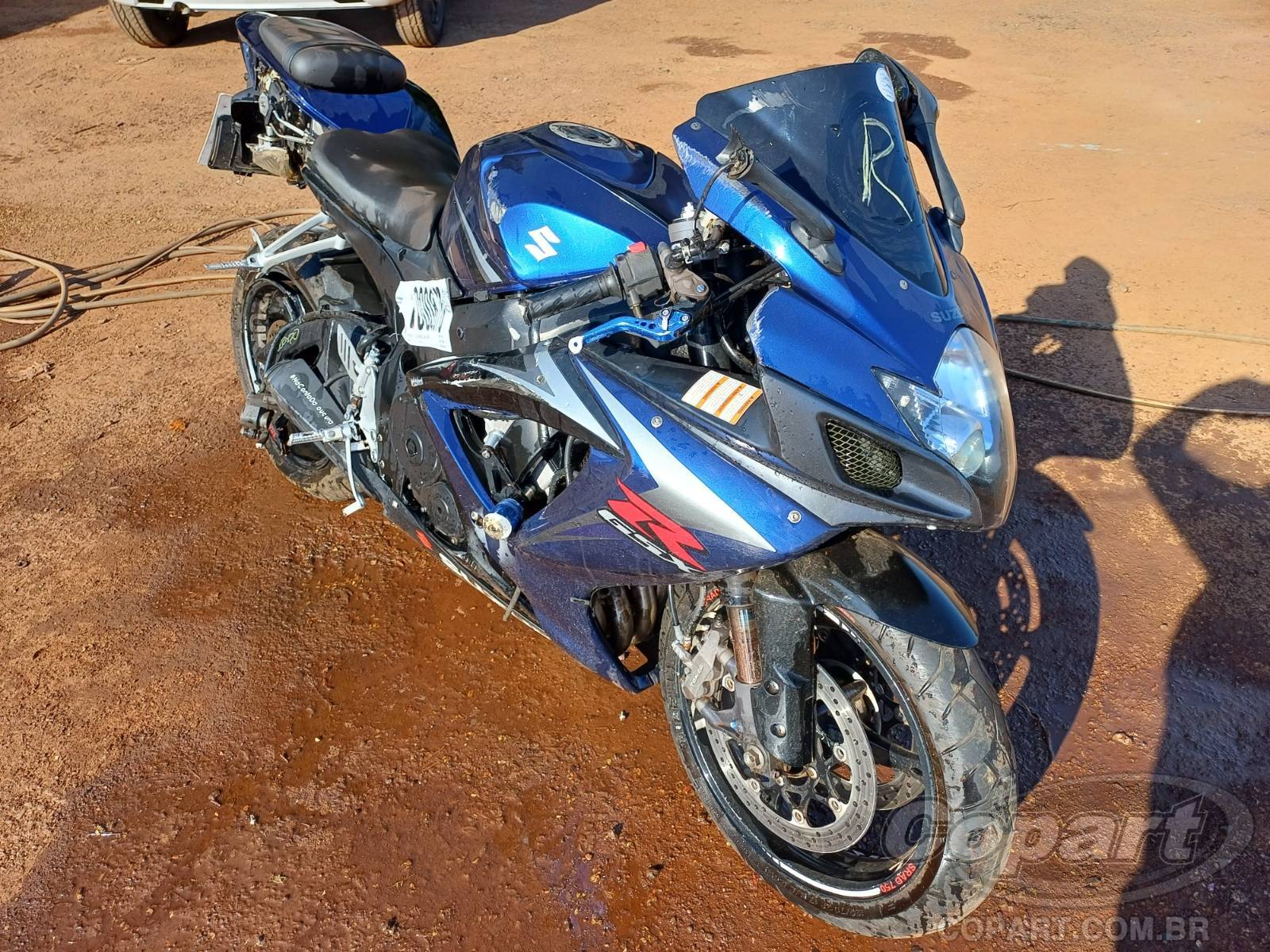Veículo SUZUKI GSX-R 2009 SUZUKI GSX-R 750 2009 em leilão