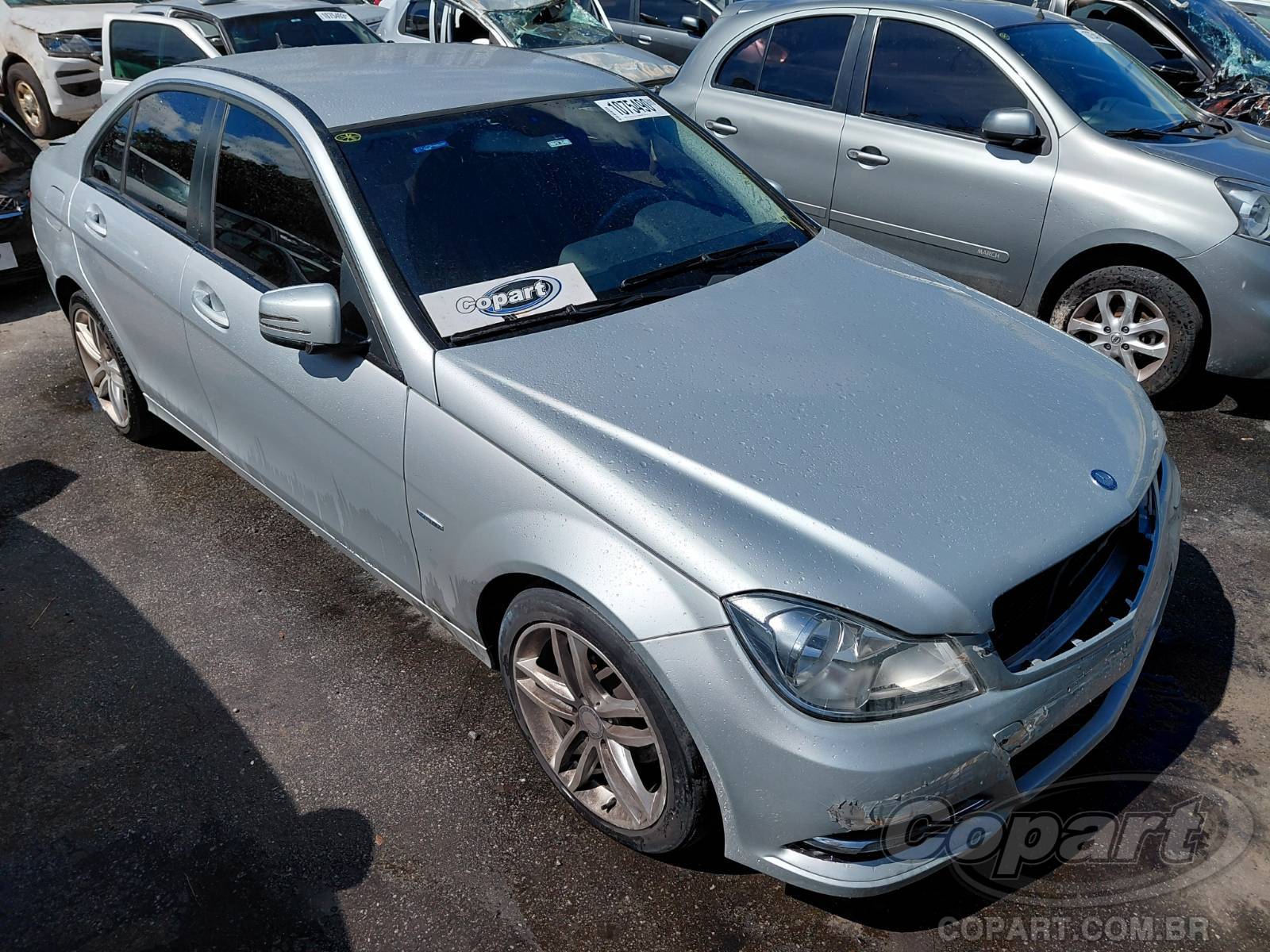 Veículo Mercedes-Benz Mercedes Mercedes Benz Classe C 1.8 TURBO 2012 2012 em leilão