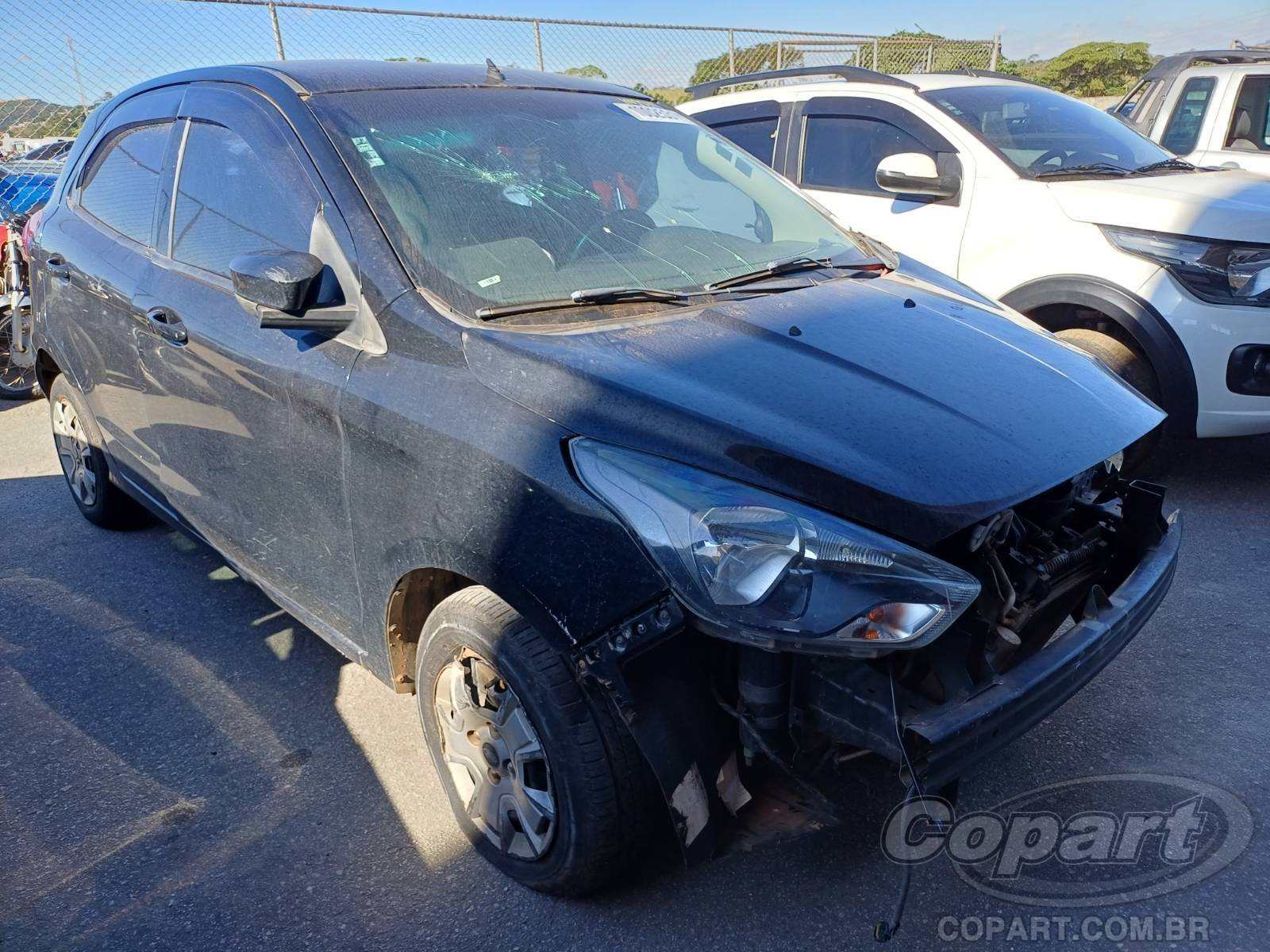 Veículo Ford Ka 2017 FORD KA SE 1.0 12V TiVCT FLEXIVEL ALCOOL/GASOLINA 2017 em leilão