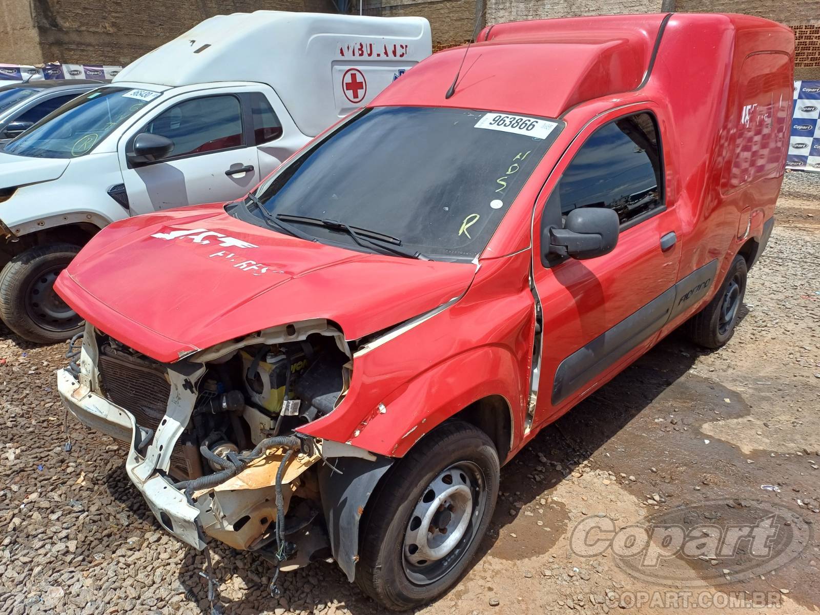 2023 FIAT FIORINO FURGAO — leilão em Goiânia/GO (foto 2)