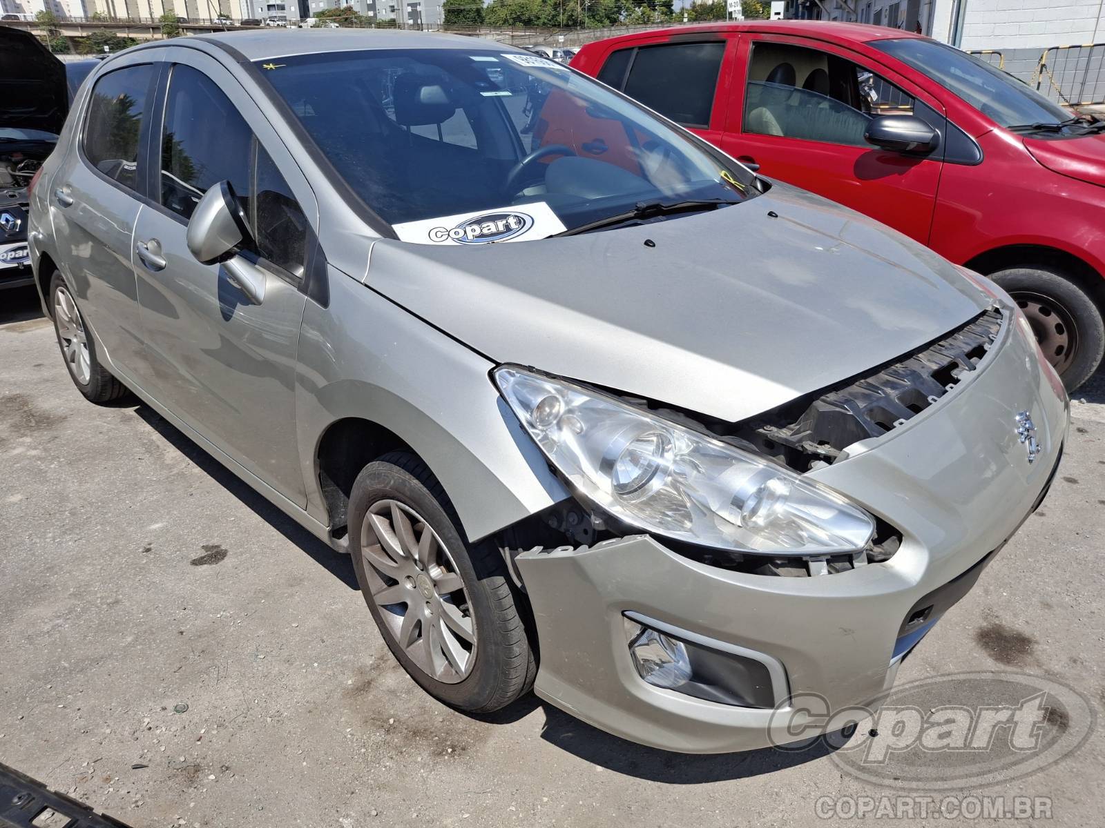 Veículo Peugeot 308 Peugeot 308 Allure 1.6 16V VVT 2013 Colisão Frontal 2013 em leilão