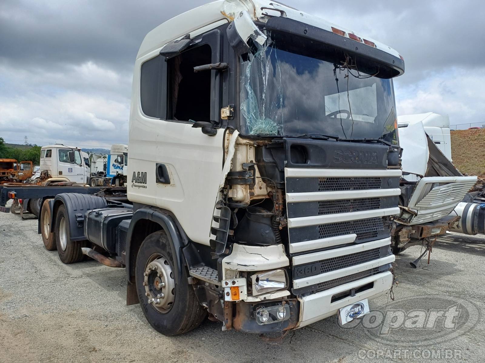 Veículo SAAB-SCANIA Scania SCANIA R124 2000 Caminhão 2000 em leilão