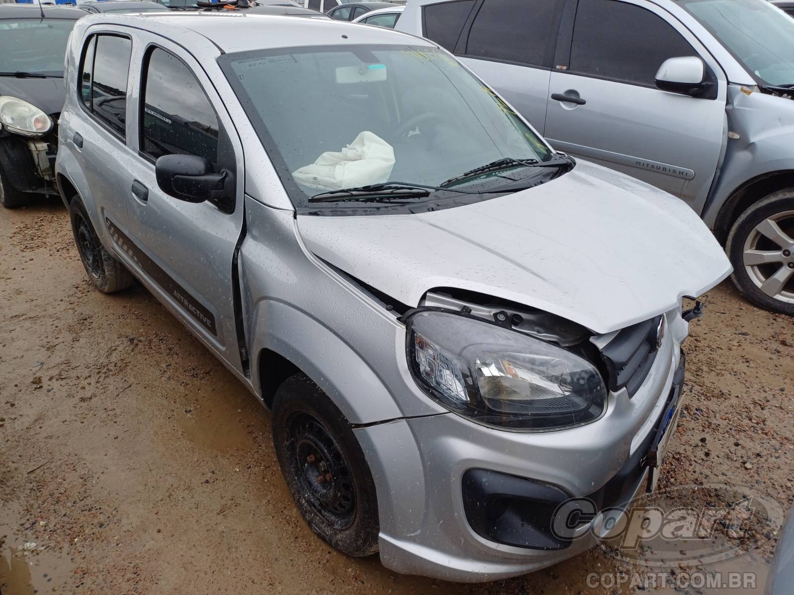 Veículo Fiat Uno FIAT UNO UNO ATTRACTIVE 1.0 EVO 2021 2021 em leilão